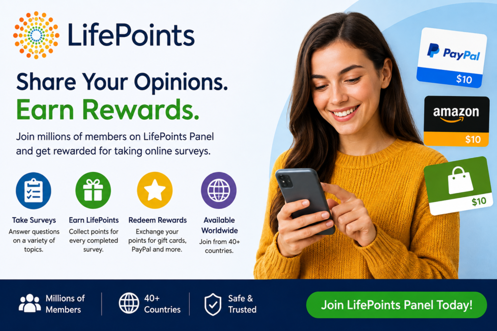 LifePoints Panel Review: How to Earn Rewards by Taking Online Surveys