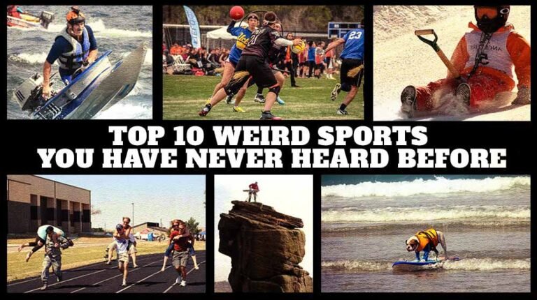 10 Unique Sports That Are Stranger Than You Think
