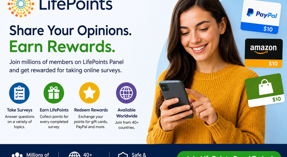 LifePoints Panel Review: How to Earn Rewards by Taking Online Surveys