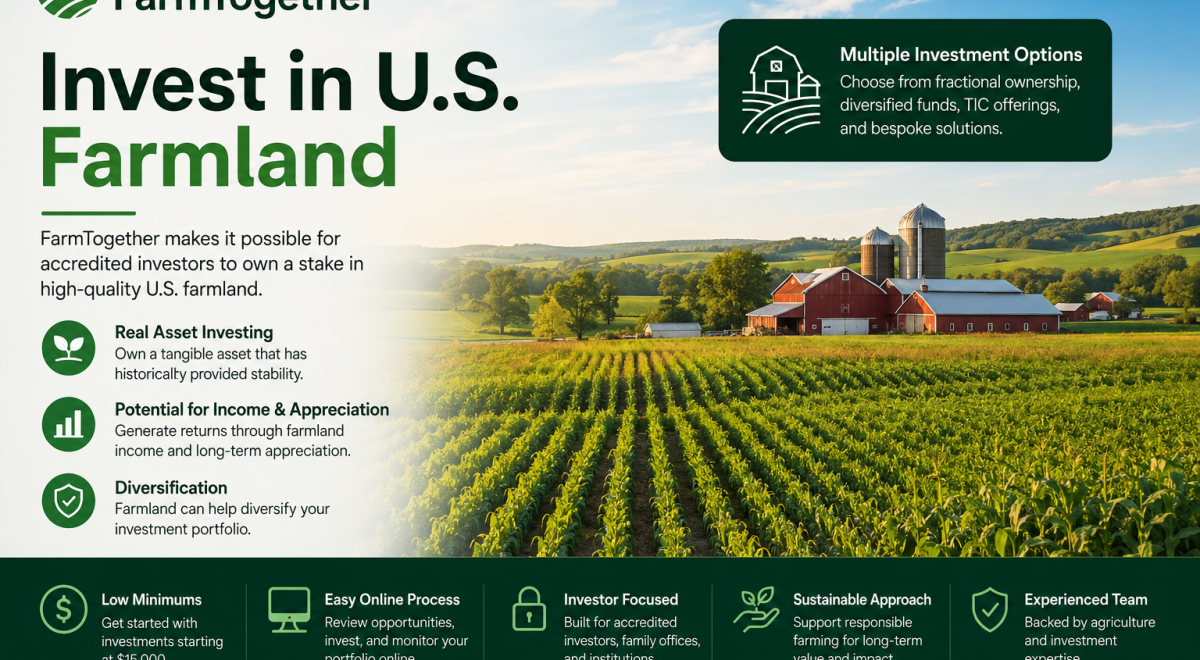 FarmTogether Review: Investing in U.S. Farmland Online